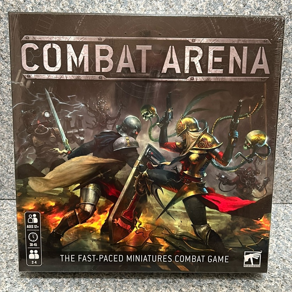 Warhammer COMBAT ARENA Combat Game!!!
This game is NEW and SEALED!!!